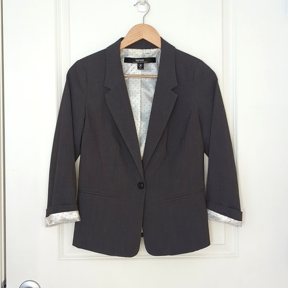 Kensie Gray Blazer - Picture 2 of 6